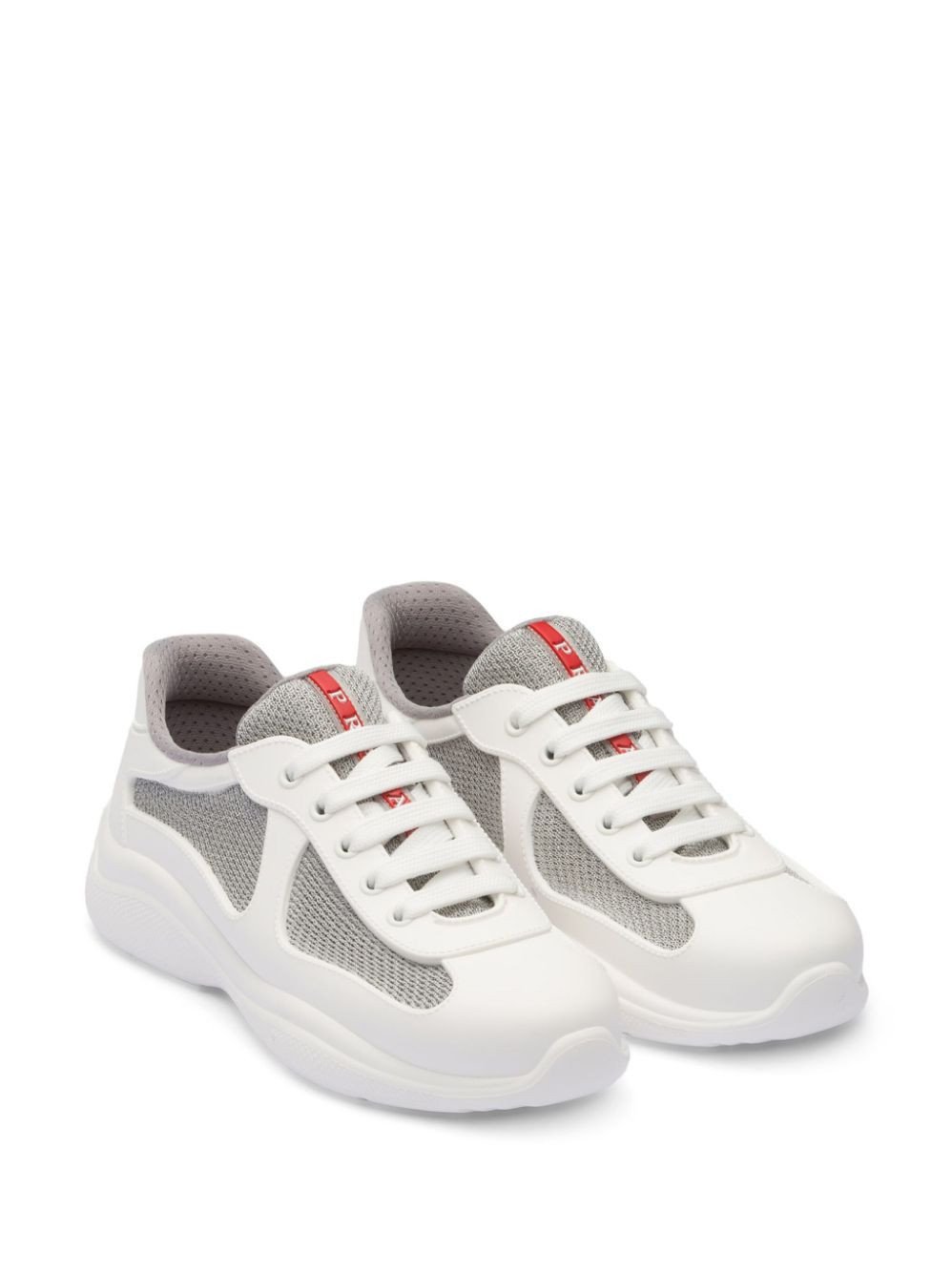 Prada America's Cup Panelled Sneakers - Image 2