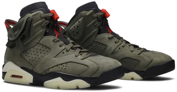 Nike Air Travis Scott x Jordan 6 Retro 'Olive' - Image 4