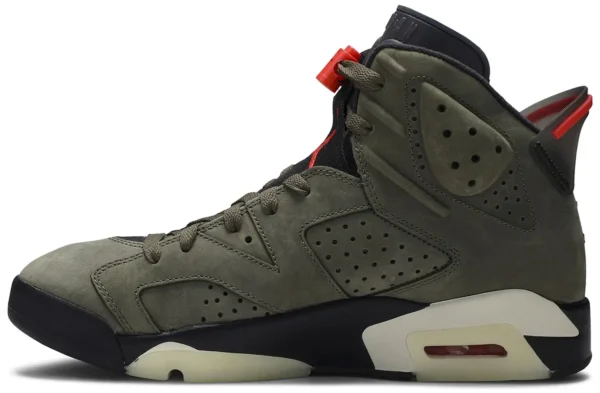 Nike Air Travis Scott x Jordan 6 Retro 'Olive' - Image 3