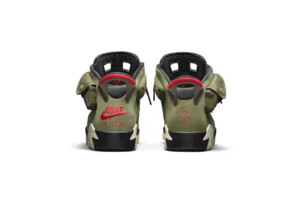 Nike Air Travis Scott x Jordan 6 Retro 'Olive' - Image 2