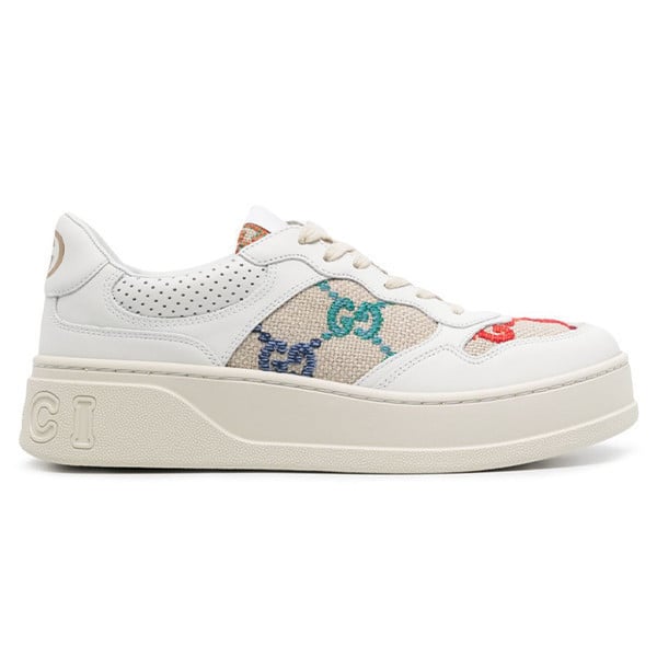 Wms Gucci GG Panelled Sneakers