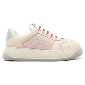Wms Gucci Screener GG Panelled Sneakers