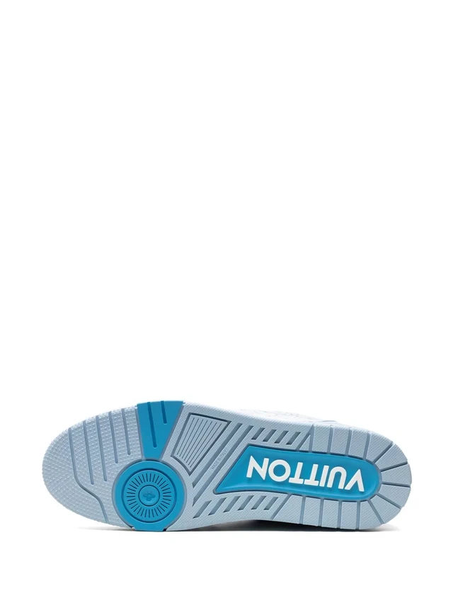 Louis Vuitton x Tyler the Creator LV Trainer “Blue” sneakers - Image 4