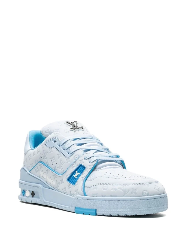 Louis Vuitton x Tyler the Creator LV Trainer “Blue” sneakers - Image 5